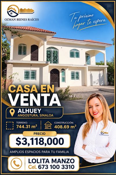 Casa en venta en Alhuey, Angostura — foto 3
